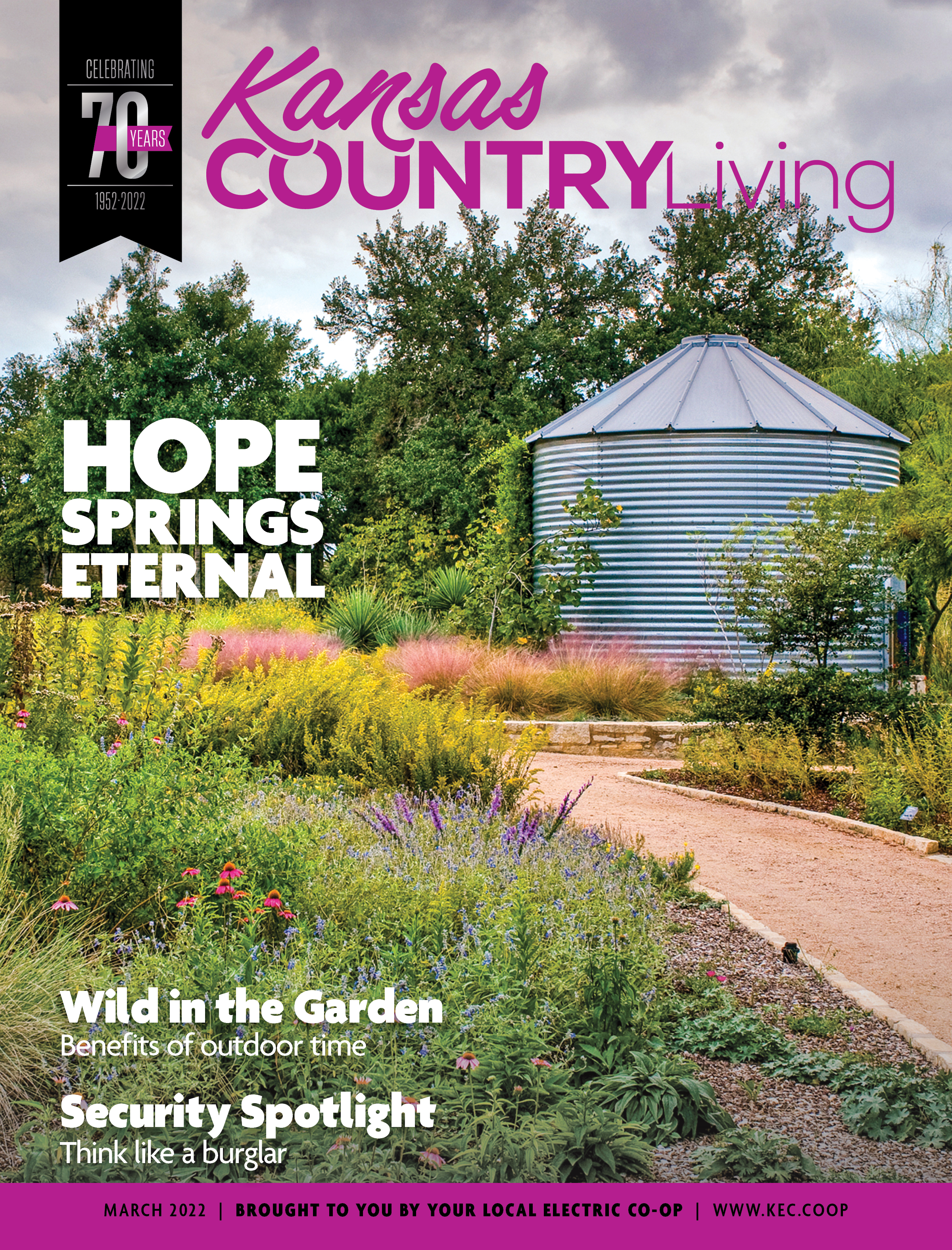 Kansas Country Living Cover March 2022